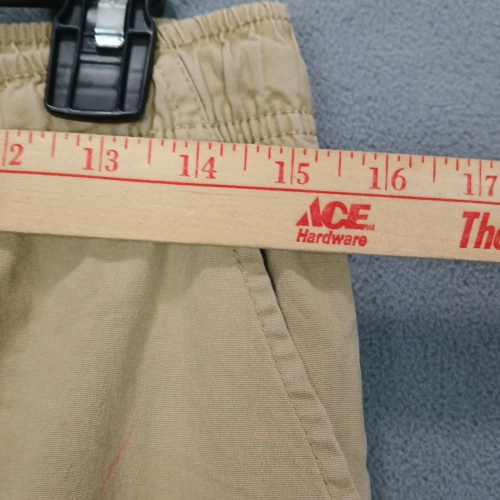 The Children's Place Joggers Pants Boys 18 Yellow Tan Performance Tapered Leg
